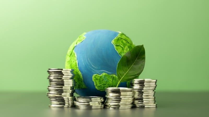 green finance low volatility